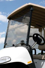 E-Z-GO RXV Impact-Resistant Windshield (Fits 2008-Up)